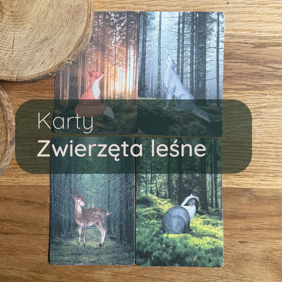 Karty "Zwierzęta leśne"